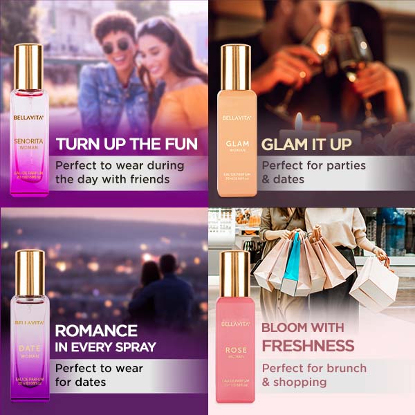 Bellavita LUXURY PERFUME GIFT SET FOR WOMAN