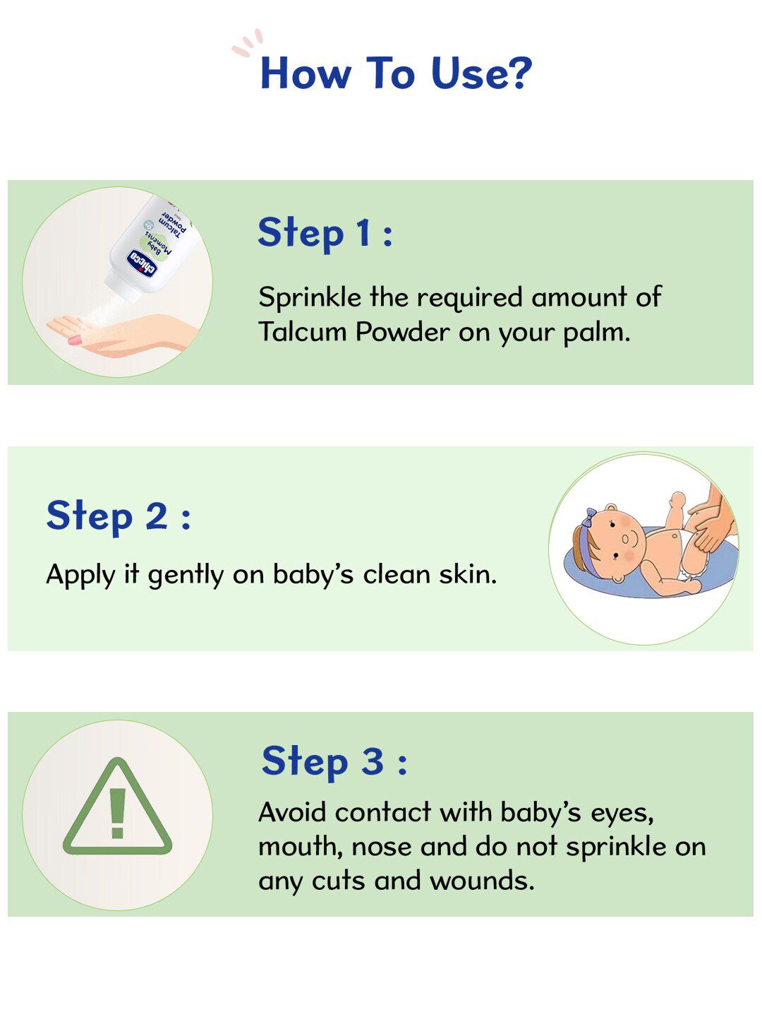 Chicco Baby Moments Talcum Powder Soothes & Moisturizes