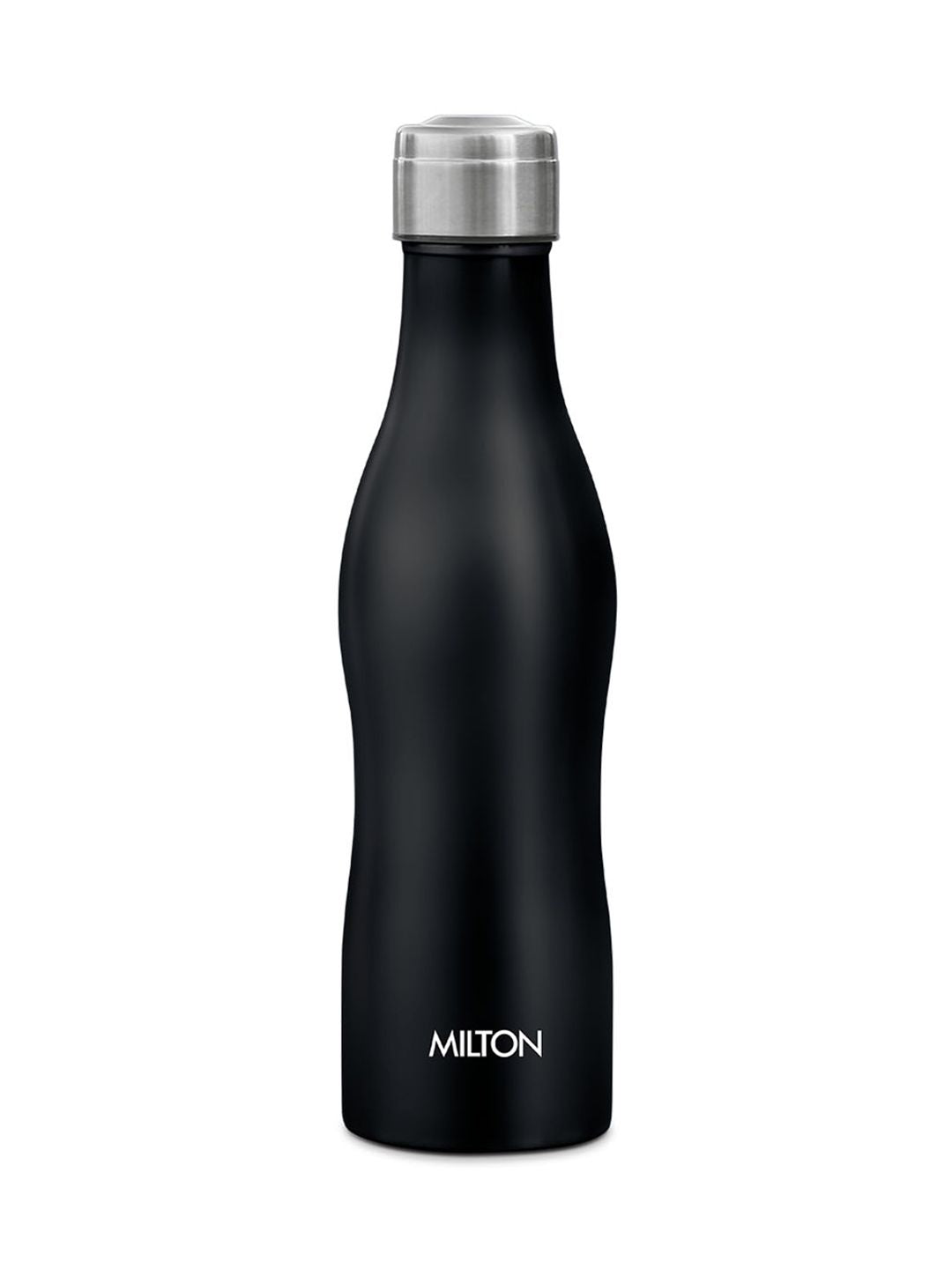 Milton Black Campa 800 Single Wall Stainless Steel Water Bottle