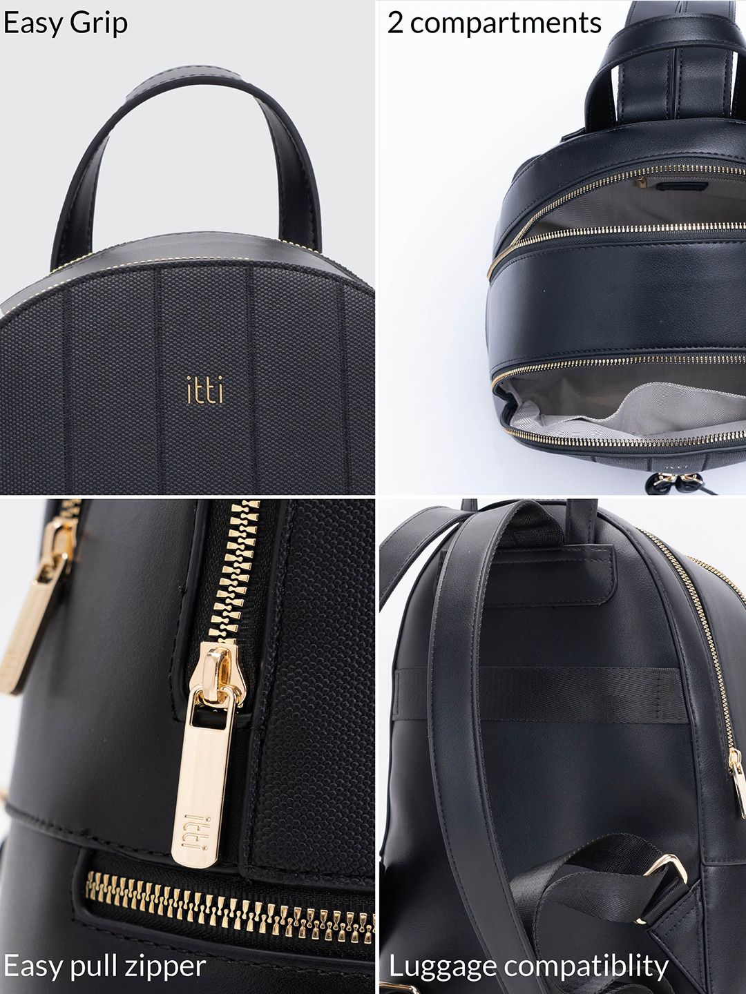 Itti Women Alice Luggage Compatible Backpack