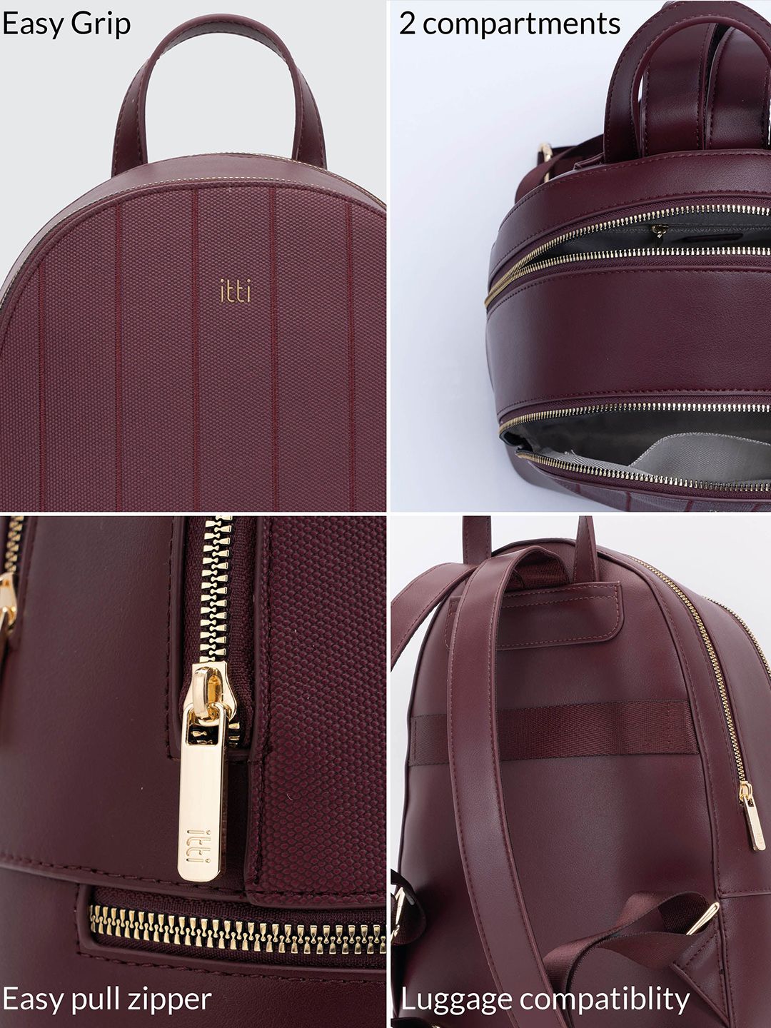 Itti Women Alice Luggage Compatible Backpack
