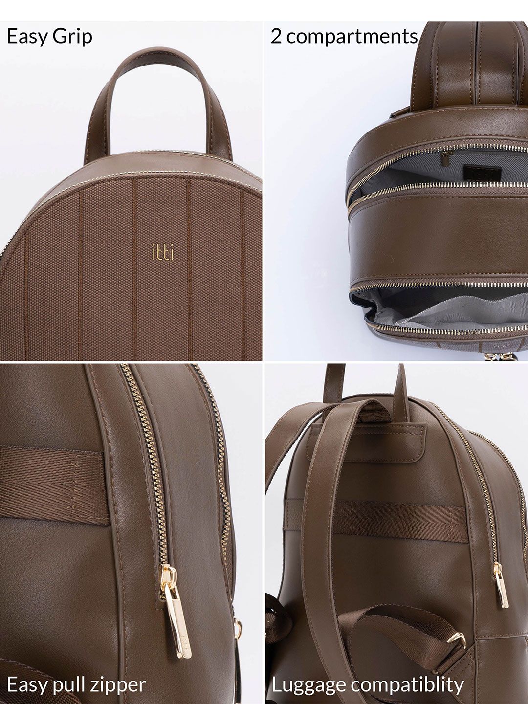 Itti Women Alice Luggage Compatible Backpack
