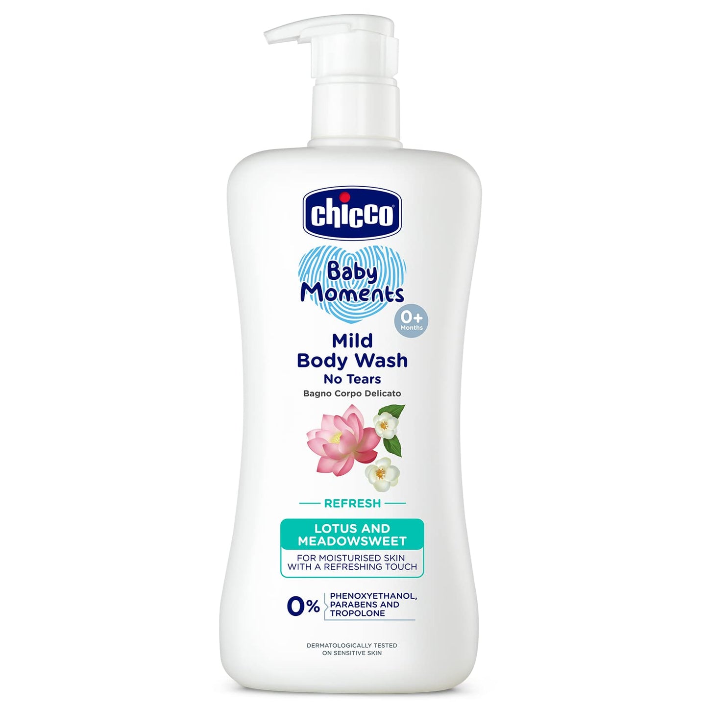 Chicco Baby Moments Mild Body Wash With Lotus & Meadowsweet