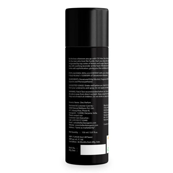 Bellavita CEO MAN DEO PARFUM