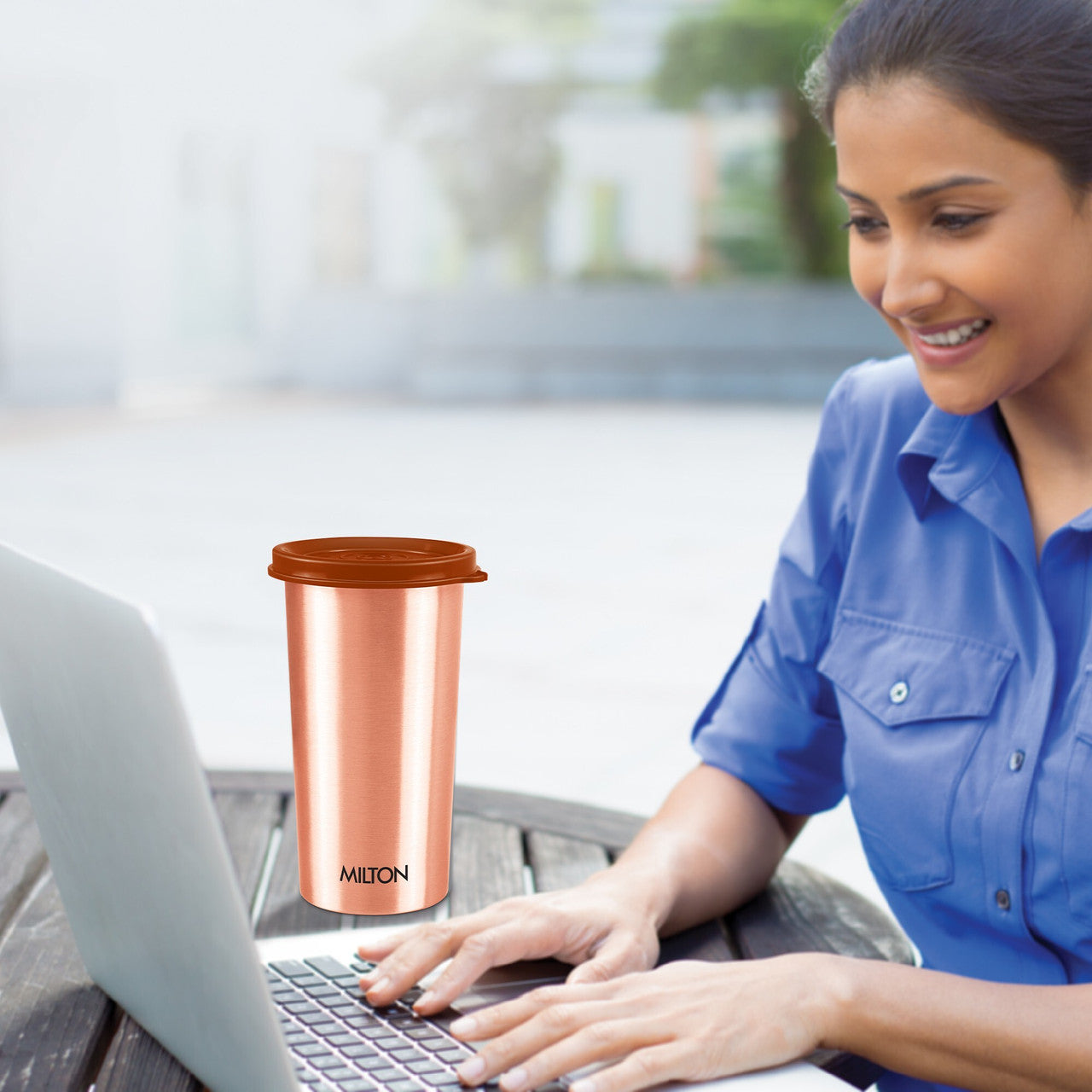 Milton Drinking Water Tumbler with Lid - 500ml