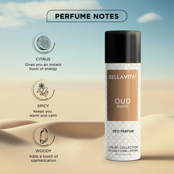 Bellavita OUD WHITE DEO PARFUM
