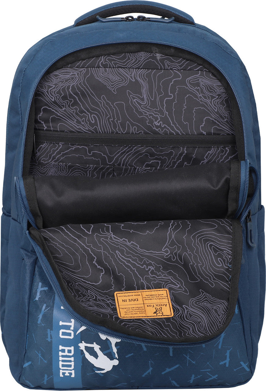 Arctic Fox Skater Dark Denim Laptop Backpack