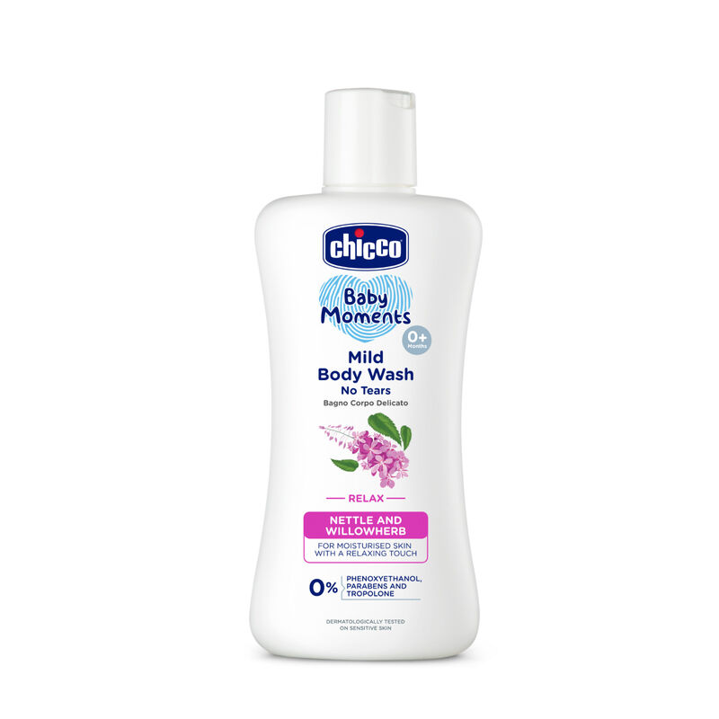 Chicco Baby Moments Mild Body Wash With Nettle & Willowherb