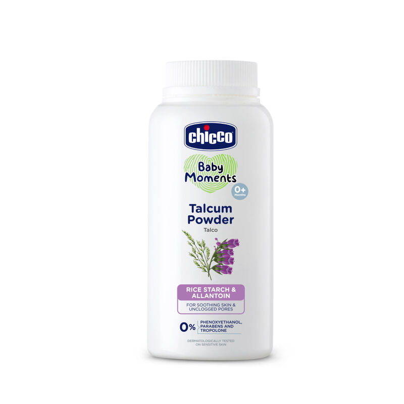 Chicco Baby Moments Talcum Powder Soothes & Moisturizes