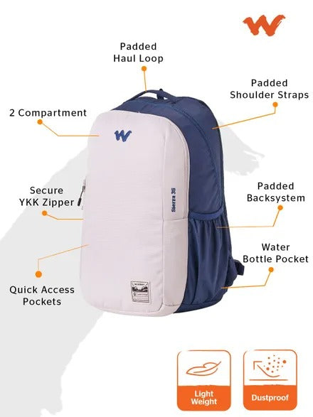 Wildcraft Sierra 35 Backpack