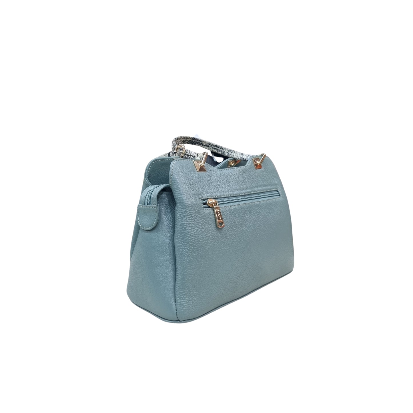 Carybu Teal Colored Hand-Bag Small