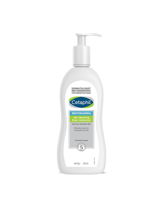 Cetaphil Restoraderm Body Moisturizer to Repair Skin Barrier for Dry Itchy Skin - 295ml