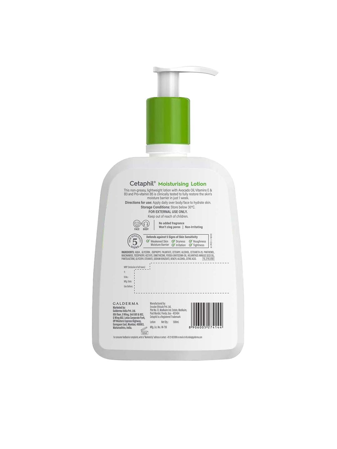 Cetaphil Non-Greasy Moisturizing Lotion with Niacinamide & Panthenol