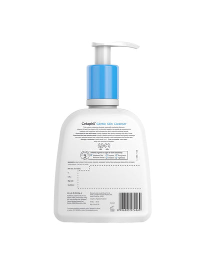 Cetaphil Gentle Skin Cleanser Hydrating Face Wash with Niacinamide & Vitamin B5
