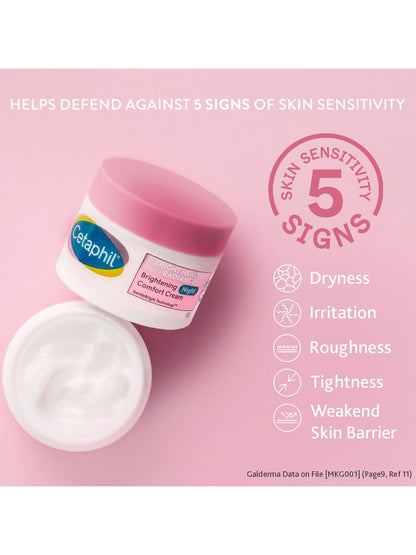 Cetaphil Bright Healthy Radiance Night Cream for Uneven Skin Tone with Niacinamide - 50 g