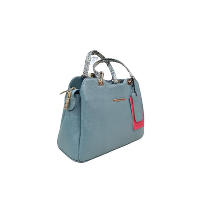 Carybu Teal Colored Hand-Bag Small