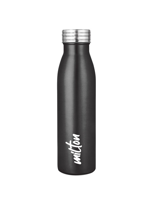 Milton Black Breeze Stainless Steel Single Water Bottle