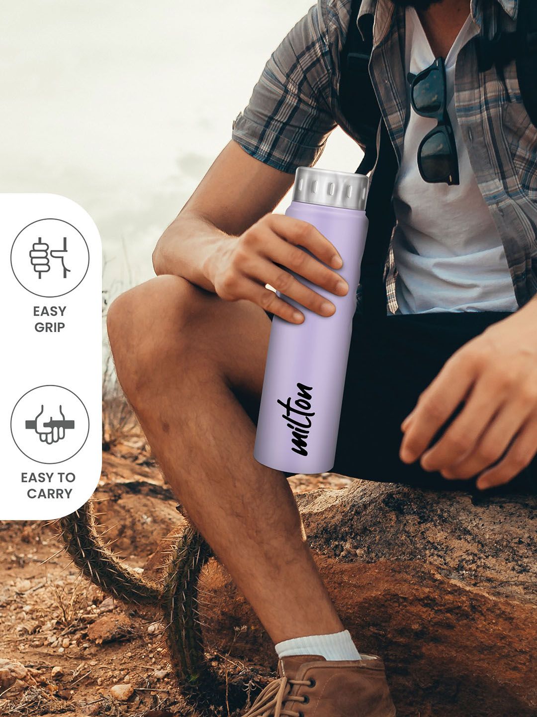 Milton Stream Stainless Steel Water Bottle
