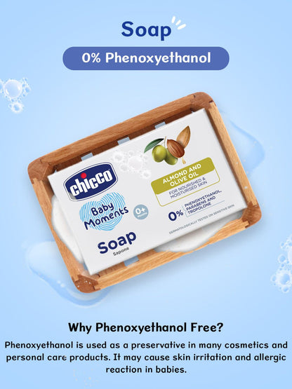 Chicco Buy 3 & Get 1 Free Baby Movement Soap For Nourished & Moisturized Skin