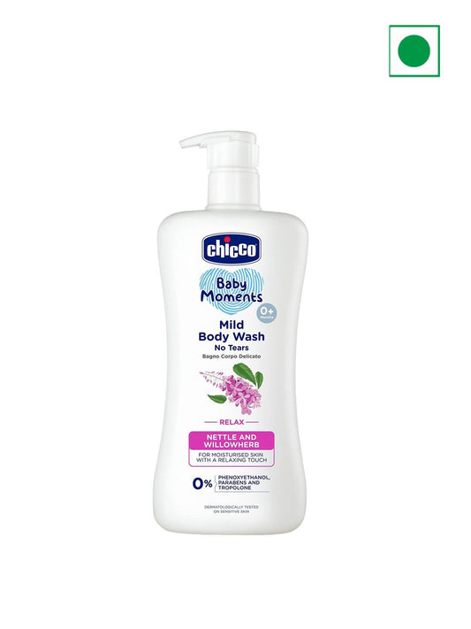 Chicco Baby Moments Mild Body Wash With Nettle & Willowherb