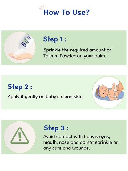 Chicco Baby Moments Talcum Powder Soothes & Moisturizes