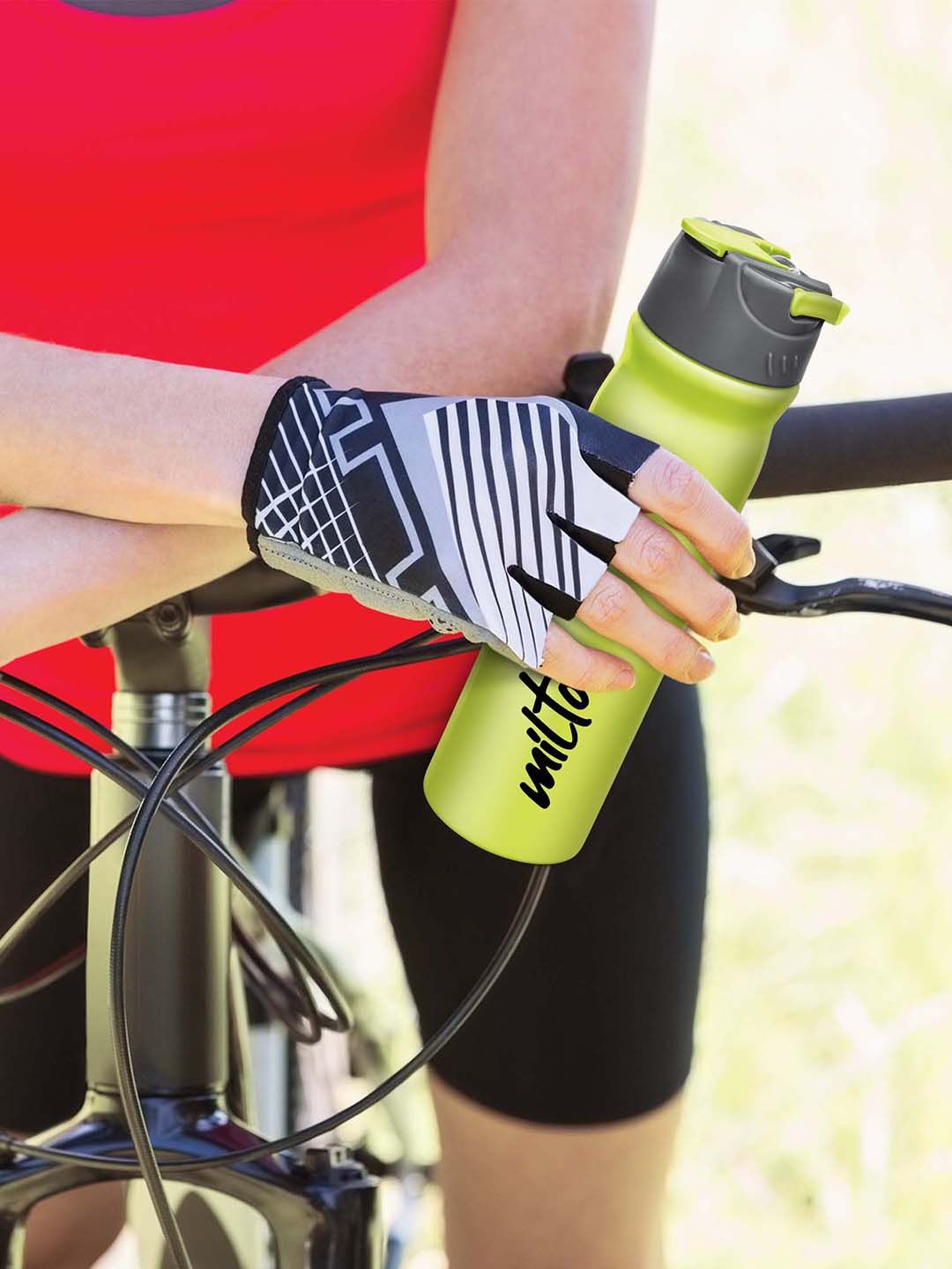 Milton Green Max Stainless Steel Sipper Water Bottle