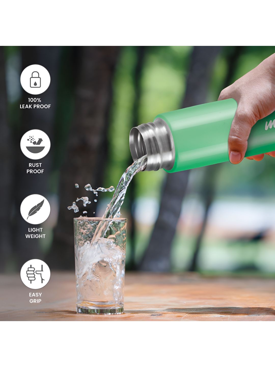 Milton Bitsy Stainless Steel Water Bottle - 450 ml