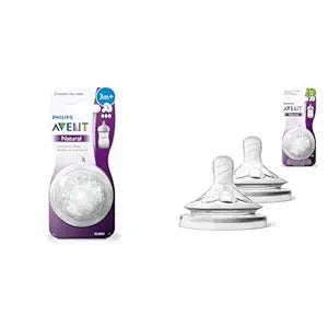 PHILIPS  AVENT SCF043/27 TEAT NATURAL MEDIUM FLOW