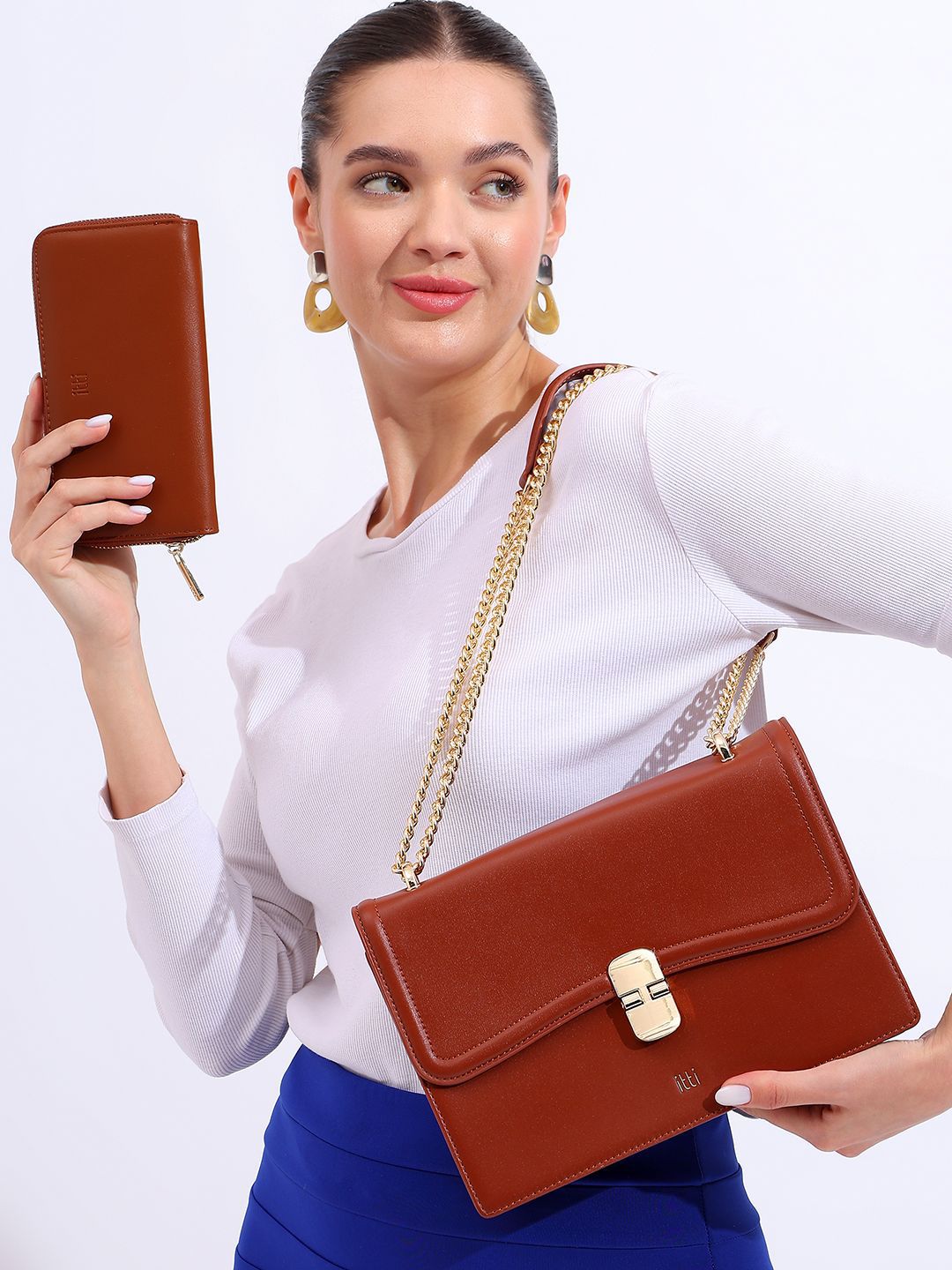Itti Women Lucy Boss Sling Bag with Pouch