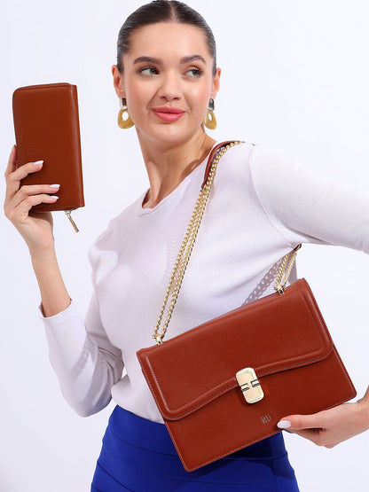 Itti Women Lucy Boss Sling Bag with Pouch