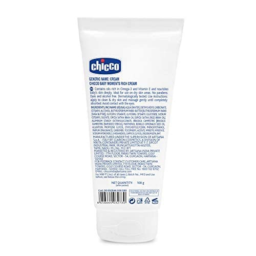 CHICCO  BABY RICH CREAM  100 GRM