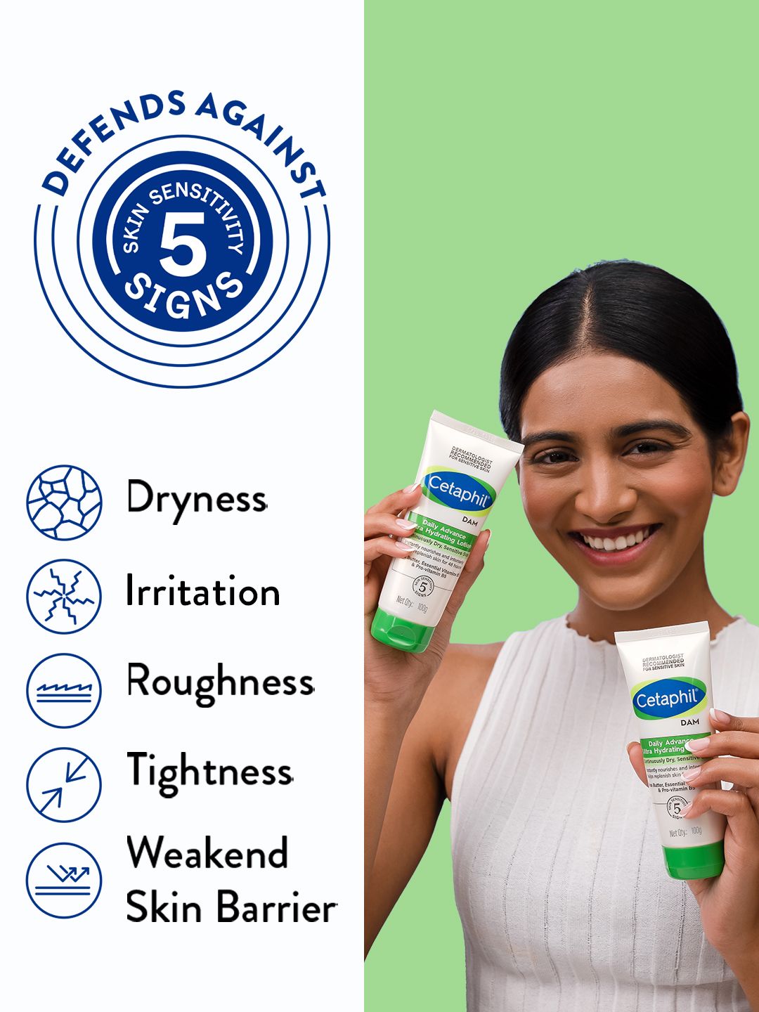Cetaphil DAM Ultra Hydrating Lotion Long Lasting Moisturizer for Face & Body