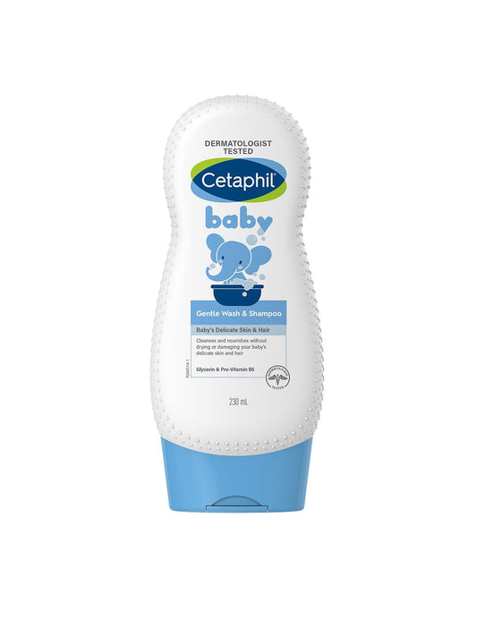 Cetaphil Baby Shampoo & Wash with Chamomile & Tear Free Formula - 230 ml