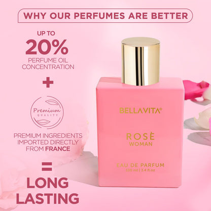 BELLA VITA  ROSE WOMEN PERFUME