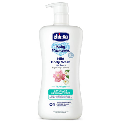 Chicco Baby Moments Mild Body Wash With Lotus & Meadowsweet