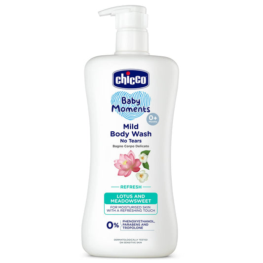 Chicco Baby Moments Mild Body Wash With Lotus & Meadowsweet