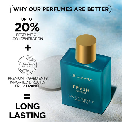 BELLA VITA  FRESH UNISEX PERFUME