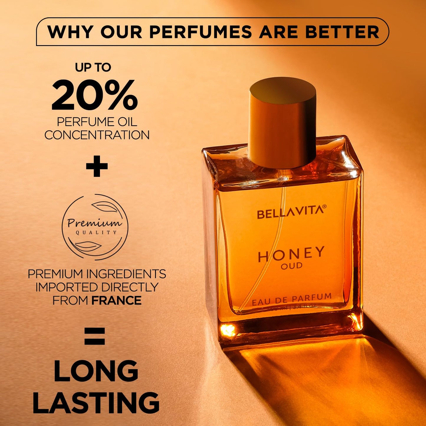 BELLA VITA  HONEY OUD PERFUME