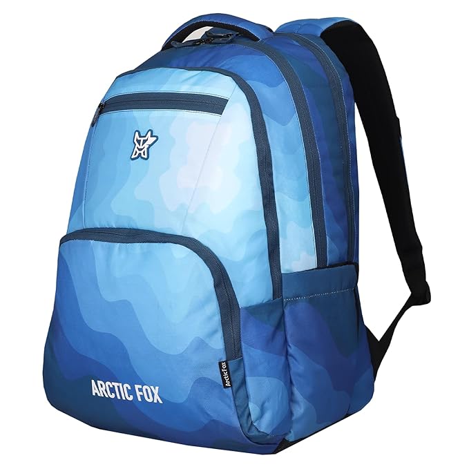 Arctic Fox Squash Black Laptop Backpack