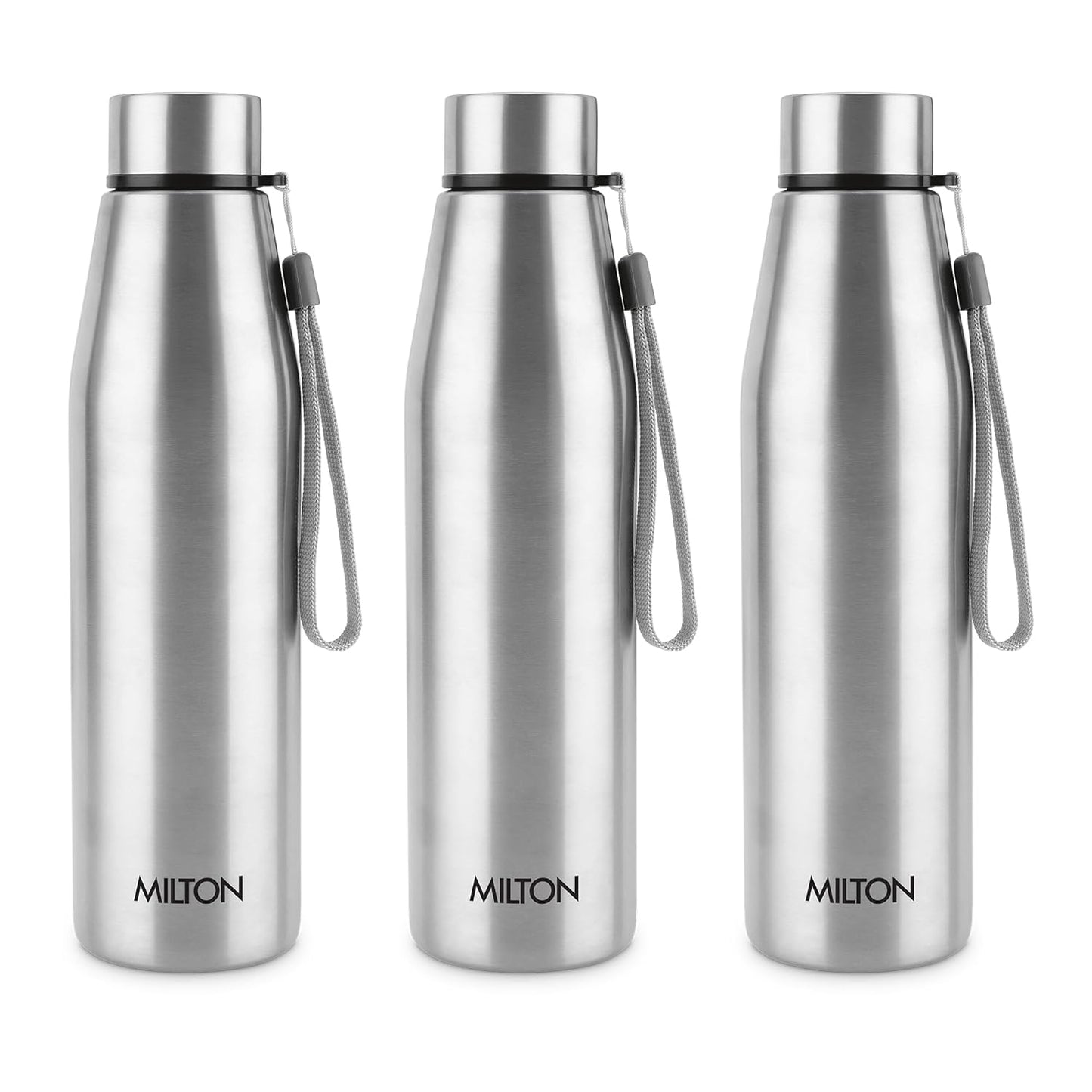 Milton Drift Stainless Steel Water Bottle 3 Piece Set - 1000ml