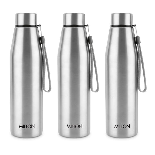 MILTON Drift 1000 Stainless Steel Water Bottle 950 ml | Set of 3