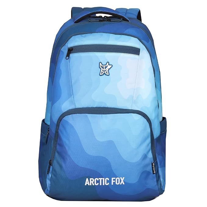 Arctic Fox Squash Black Laptop Backpack