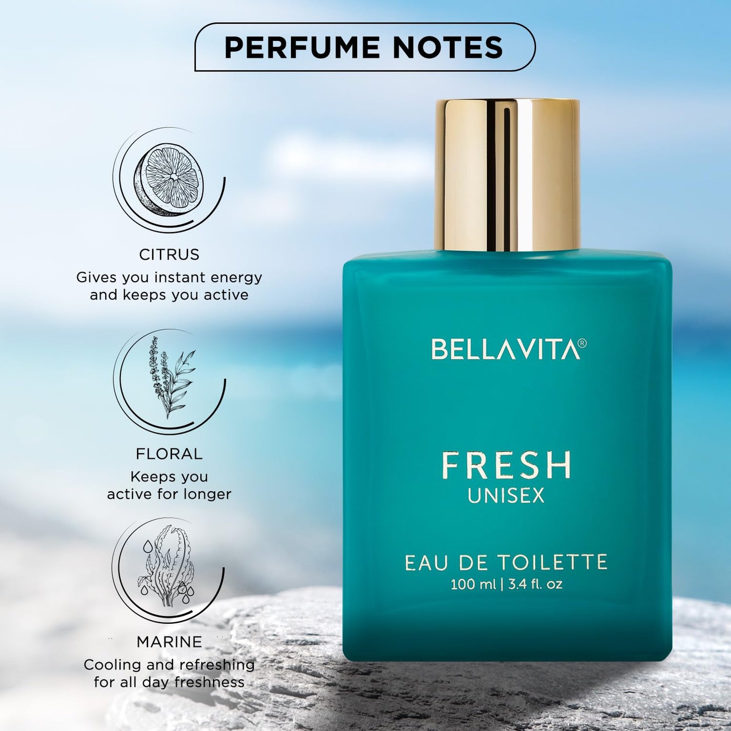 BELLA VITA  FRESH UNISEX PERFUME