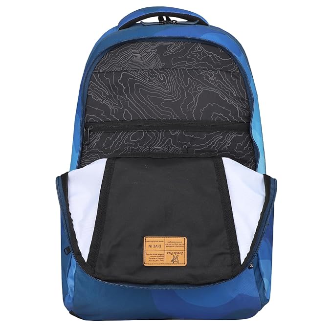 Arctic Fox Squash Black Laptop Backpack