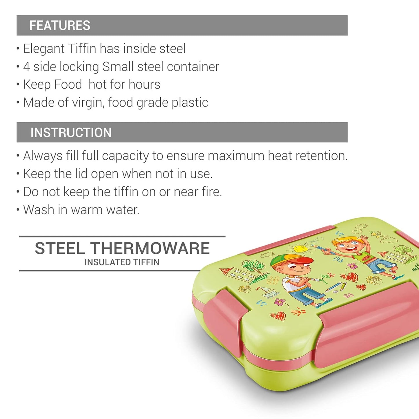 Milton More Meal Lunchbox