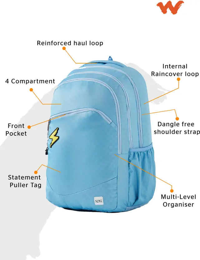 Wildcraft WIKI 4 Illusion 37.5L School Bag