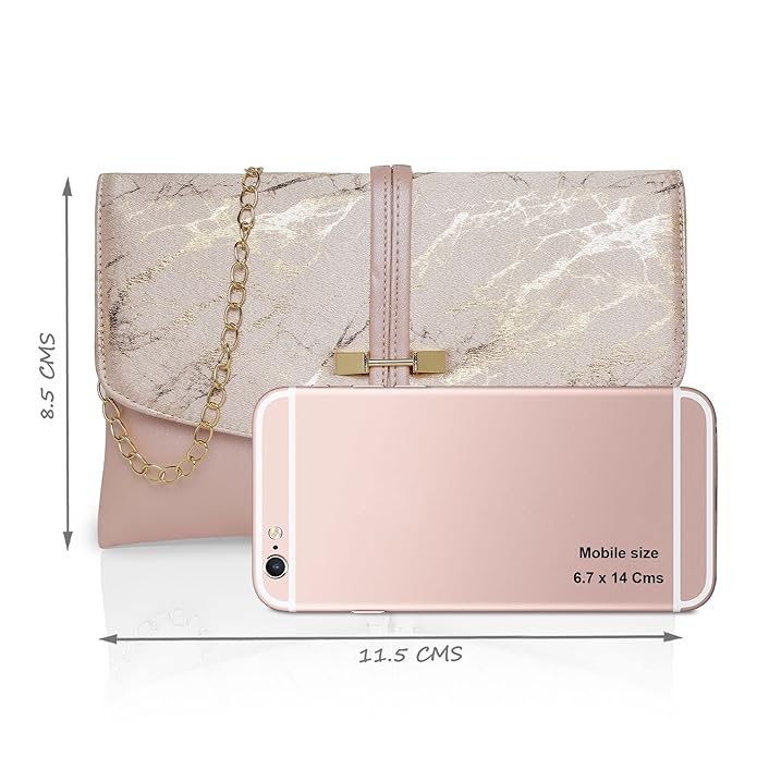 LAVIE  CHIRPY ENVELOPE CLUTCH WALLET LIGHT PINK