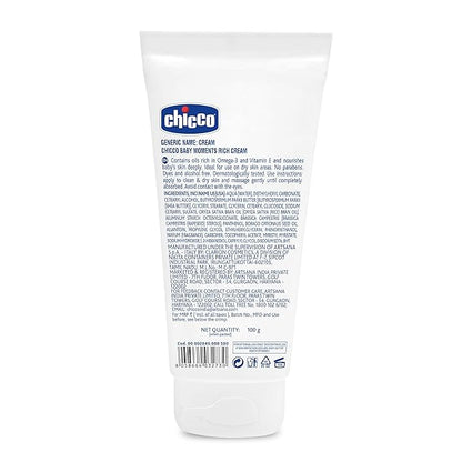 CHICCO  BABY RICH CREAM  100 GRM