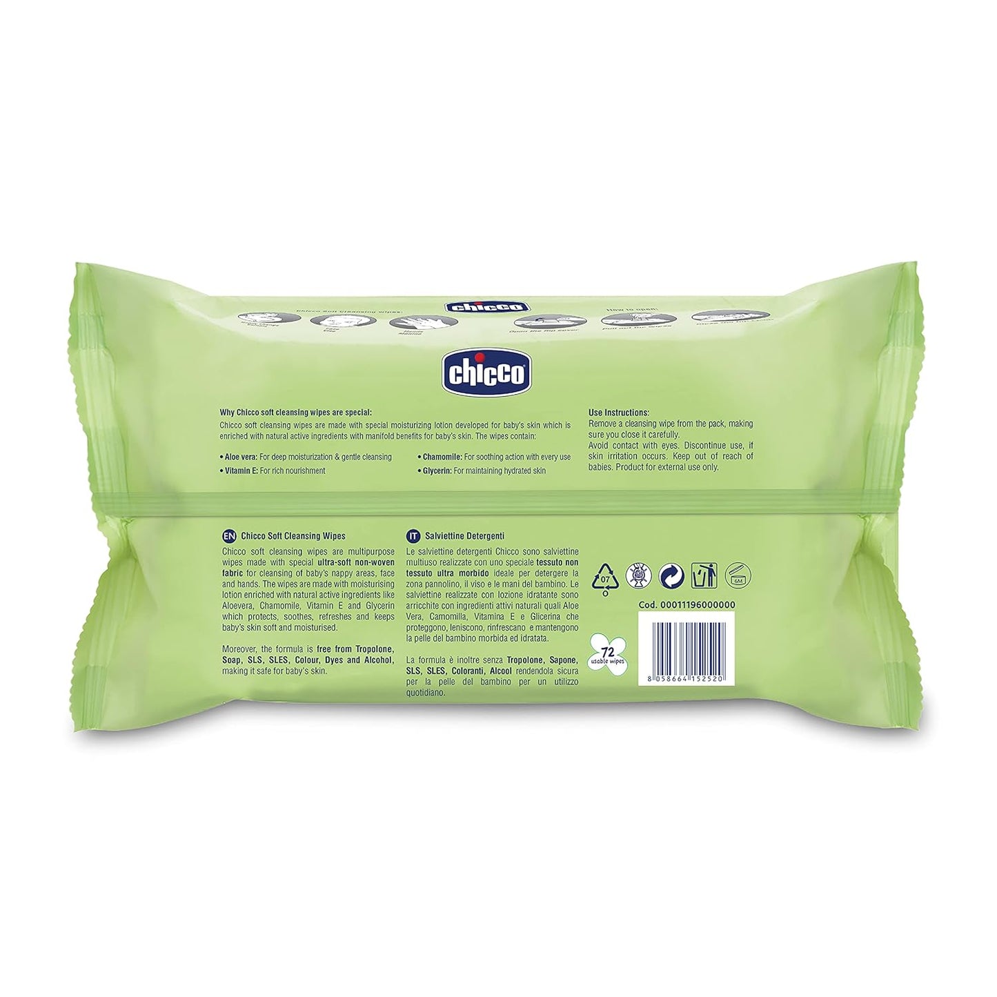 CHICCO  BABY WIPES