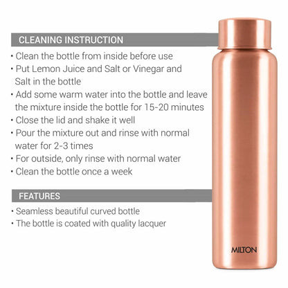 Milton Copper Aqua Water Bottle - 1000ml